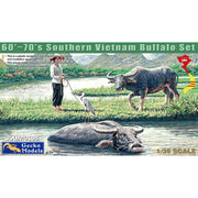 Gecko Models 35GM0108 1/35 60s-70s Southern Vietnam Buffalo Set
