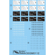 35GM0112 1/35 US Military 8 Storage Container Set Vietnam War Era