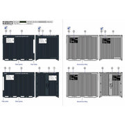 35GM0112 1/35 US Military 8 Storage Container Set Vietnam War Era