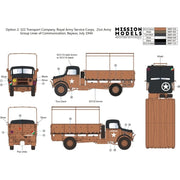 Gecko Models 1/35 Bedford OYD Truck 3t 4x2 GS