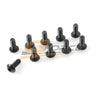 G-Force 0103-010 Socket Low Round Head Screw M4x8 Steel (10 pcs)