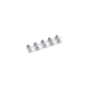 G-Force 0153-002 Closed Round Head Nut M4 Galvanised Steel (10 pcs)