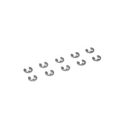 G-Force 0158-008 E-Clips 6mm Spring Steel (10 pcs)