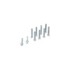 G-Force 0170-019 Pan Head Screw M4x16 Galvanised Steel (10 pcs)