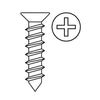 G-Force 0176-014 Selftapping Countersunk Screw 4.2x19 Galvansied Steel (10 pcs)