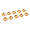 G-Force 0405-040 Washer M4 Gold for Countersunk Screws(10 pcs)