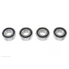 G-Force 0500-007 Chrome Ball Bearing ABEC 3 rubber shielded 5X12X4 - MR125-2RS (4 pcs)