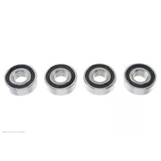 G-Force 0500-007 Chrome Ball Bearing ABEC 3 rubber shielded 5X12X4 - MR125-2RS (4 pcs)