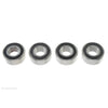 G-Force 0500-011 Chrome Ball Bearing ABEC 3 rubber shielded 6X13X5 - 686-2RS (4 pcs)