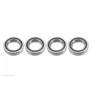 G-Force 0500-018 Chrome Ball Bearing ABEC 3 rubber shielded 10X16X4 - MR1016-2RS (4 pcs)