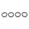 G-Force 0500-025 Chrome Ball Bearing ABEC 3 rubber shielded 13X19X4 - MR1913-2RS (4 pcs)