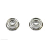 G-Force 0555-002 Chrome Ball Bearing ABEC 3 metal shielded 2X5X23 Flanged - MF682ZZ (2 pcs)