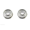 G-Force 0555-003 Chrome Ball Bearing ABEC 3 metal shielded 3X7X3 Flanged - MF73ZZ (2 pcs)