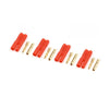 G-Force 1001-001 2mm Gold Connector with Plastic Housing (4pcs)