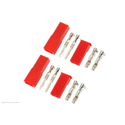 G-Force 1010-001 BEC Connector w/ Gold Plated Pins Male+Female 2 pair