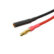 G-Force 1052-001 4mm Gold Connector Male + Female 14AWG 10cm (1pc)