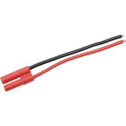 G-Force 1062-002 4mm Gold Connector Male 14AWG 10cm (1pc)