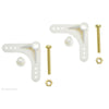 G-Force 2101-001 90deg; Bell Crank w/ Screw and Nuts (2pcs)