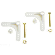 G-Force 2101-001 90deg; Bell Crank w/ Screw and Nuts (2pcs)