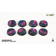 Gamers Grass GGB-AIR28 Alien Infestation Bases Round 28mm 8pc