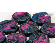 Gamers Grass GGB-AIR28 Alien Infestation Bases Round 28mm 8pc