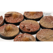 Gamers Grass GGB-BLR28 Badlands Bases Round 28mm 8pc