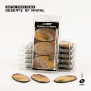 Gamers Grass GGB-DO75 Battle Ready Deserts of Maahl Oval Bases 75mm 3pc