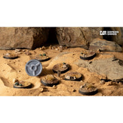 Gamers Grass GGB-DR28 Deserts of Maahl Bases Round 28mm 8pc