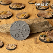 Gamers Grass GGB-DR50 Battle Ready Deserts of Maahl Round Bases 50mm 3pc