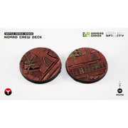 Gamers Grass GGB-NCDR55 Nomad Crew Deck Round 55mm 2pc
