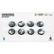 Gamers Grass GGB-SOR25 Svalarheima‚Äôs Outpost Round 25mm 8pc