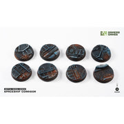 Gamers Grass GGB-SPR28 Spaceship Corridor Bases Round 28mm 8pc