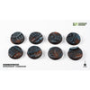 Gamers Grass GGB-SPR28 Spaceship Corridor Bases Round 28mm 8pc