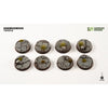 Gamers Grass GGB-TR28 Temple Bases Round 28mm 8pc