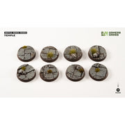 Gamers Grass GGB-TR28 Temple Bases Round 28mm 8pc