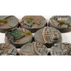 Gamers Grass GGB-UWR28 Urban Warfare Bases Round 28mm 8pc