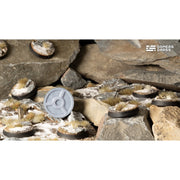 Gamers Grass GGB-WR28 Winter Bases Round 28mm 8pc