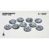 Gamers Grass Battle Ready Toppers Frost Lake Round 28mm 10pc