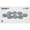Gamers Grass Battle Ready Toppers Frost Lake Round 32mm 8pc