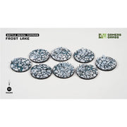 Gamers Grass Battle Ready Toppers Frost Lake Round 32mm 8pc