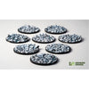 Gamers Grass Battle Ready Toppers Frost Lake Round 32mm 8pc