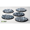 Gamers Grass Battle Ready Toppers Frost Lake Round 40mm 5pc
