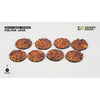 Gamers Grass Battle Ready Toppers Molten Lava Round 32mm 8pc