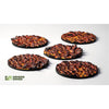 Gamers Grass Battle Ready Toppers Molten Lava Round 40mm 5pc