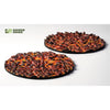 Gamers Grass Battle Ready Toppers Molten Lava Round 60mm 2pc