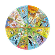 Gibsons 037067 Birds Of The Year Circular 500pc Jigsaw Puzzle