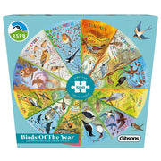 Gibsons 037067 Birds Of The Year Circular 500pc Jigsaw Puzzle