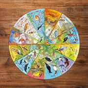 Gibsons 037067 Birds Of The Year Circular 500pc Jigsaw Puzzle
