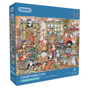 Gibsons 064285 Courtyard Cats 1000pc Jigsaw Puzzle