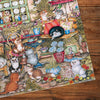 Gibsons 064285 Courtyard Cats 1000pc Jigsaw Puzzle